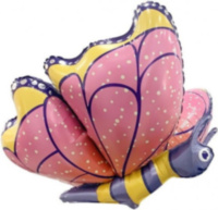 Фигура, 3D Бабочка, Розовый