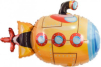 Шар с клапаном Мини-фигура, Подводная лодка, Оранжевый