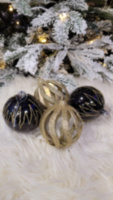 Набор новогодних елочных шаров 2 дизайна, Рождественские шары