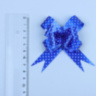Бант - бабочка N1,8 горох, синий