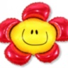 Шар Мини-фигура Цветочек Солнечная улыбка Красный