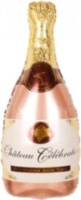 Фигура Бутылка Шампанское, Розовое Золото