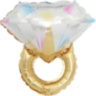 Фигура Кольцо с бриллиантом, Золото