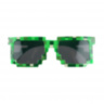 Карнавальные очки, Пиксели, Зеленый