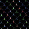 Новогодняя светодиодная гирлянда штора-сетка разноцвет