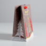 Пакет крафтовый вертикальный «Новогодние ёлки»